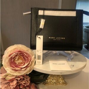 New Marc Jacobs Leather Cosmetic Bag